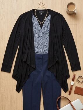 Lane Bryant | Open Front Drape Cardigan Sz 22/24